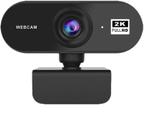Webcam 2K laptop USB microfoon PC Quad HD autofocus *geen fu, Verzenden