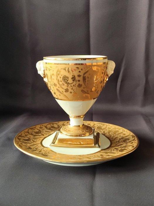 Decoratief ornament (3) - Le Tallec, Paris - Frankrijk - Met, Antiek en Kunst, Antiek | Glaswerk en Kristal