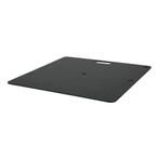 WENTEX® Pipe en Drape Baseplate 35 x 30 cm (lxb) - zwart, Verzenden