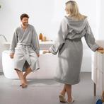 2dekans | Moodit Badjas Reese, Zilver - S - Unisex -, Ophalen of Verzenden