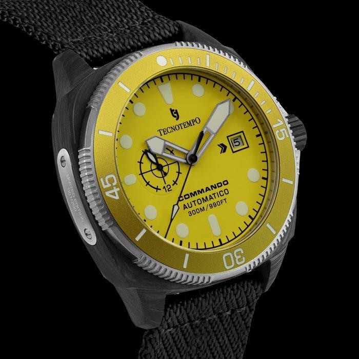 Tecnotempo - Commando - Forged Carbon & Titanium -, Handtassen en Accessoires, Horloges | Heren