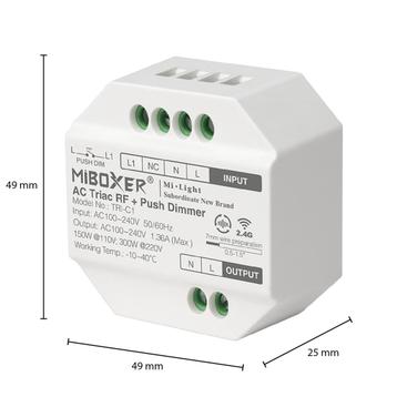 Mi-Light(MiBoxer) TRI-C1 - triac - dimmer - module, Verzenden