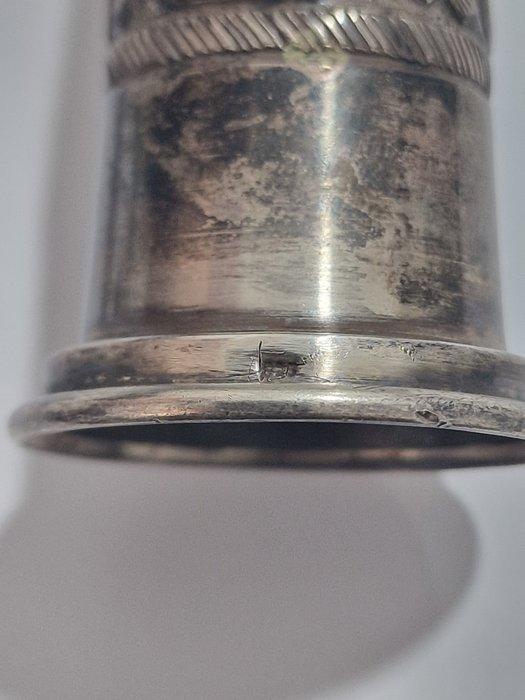 Judaica (2) - .800 zilver - 1920-1930 - Torah finials, Antiek en Kunst, Antiek | Zilver en Goud