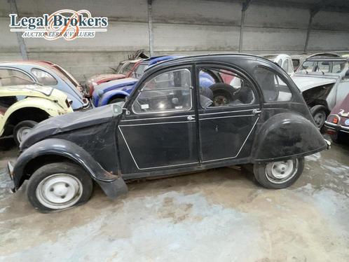 Citroën 2CV   BLACK - TIEGEM, Auto's, Oldtimers, AC, Ophalen of Verzenden