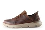 Skechers Veterschoenen in maat 43 Bruin | 5% extra korting, Bruin, Verzenden, Zo goed als nieuw, Skechers