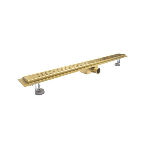 Douchegoot BWS Colorato Compleet 60cm Geborsteld Goud, Doe-het-zelf en Bouw, Sanitair, Douche, Nieuw, Ophalen of Verzenden