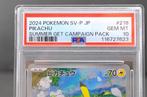Pokémon - 1 Graded card - Pikachu 218/SV-P Carte promo,, Hobby en Vrije tijd, Nieuw