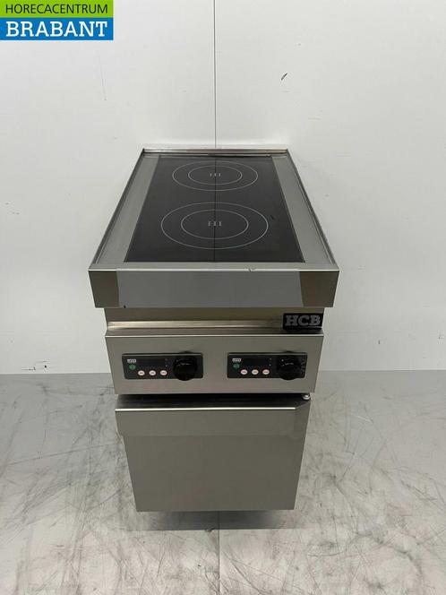 Plaque de cuisson à induction en acier inoxydable 2 brûleurs, Zakelijke goederen, Horeca | Overige, Verzenden