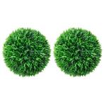 vidaXL Kunstbuxusbollen 2 st 38 cm, Huis en Inrichting, Verzenden, Nieuw