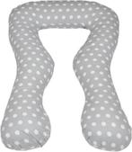 Voedingskussen zwangerschapskussen 300 cm - grijs met wit..., Kinderen en Baby's, Babyvoeding en Toebehoren, Ophalen of Verzenden