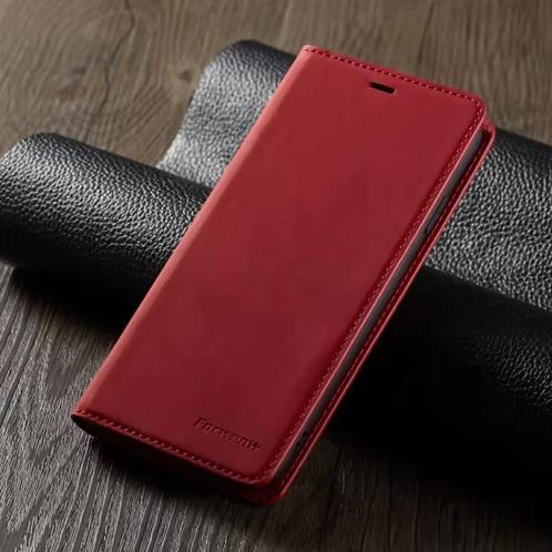 iPhone 16 Wallet Flip Case - Portefeuille Cover PU Leer, Télécoms, Téléphonie mobile | Housses, Coques & Façades | Apple iPhone