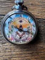 Circa 1935 Masonic Pocket Watch/Great Britain Made/Stamped -, Verzamelen