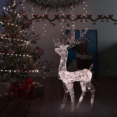 vidaXL Renne de dÃ©coration de NoÃ«l Acrylique 140 LED, Diversen, Kerst, Verzenden