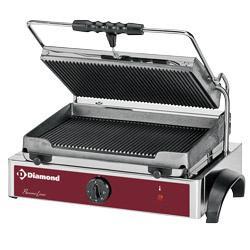 Contactgrill/Paninigrill | Geribd 365x255mm | 3kW |, Zakelijke goederen, Horeca | Keukenapparatuur, Nieuw in verpakking, Verzenden
