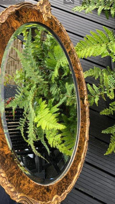 Spiegel - Hout, Antiek en Kunst, Curiosa en Brocante