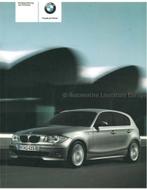 2004 BMW 1 SERIE INSTRUCTIEBOEKJE DUITS, Auto diversen, Handleidingen en Instructieboekjes