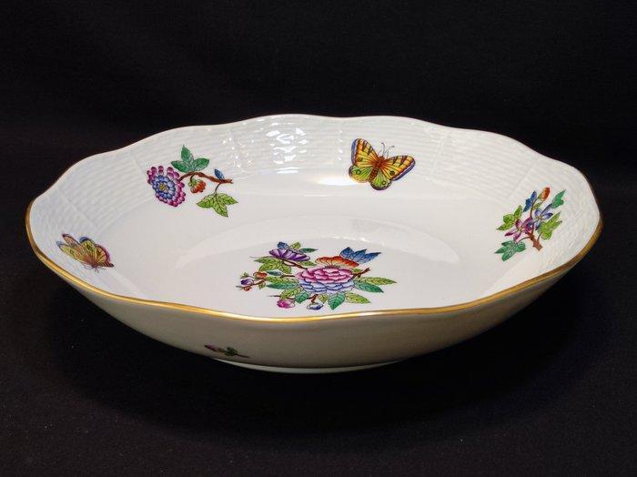 Herend - Schotel - Ø 25,3 cm runde Schale Queen Victoria, Antiek en Kunst, Antiek | Meubels | Tafels