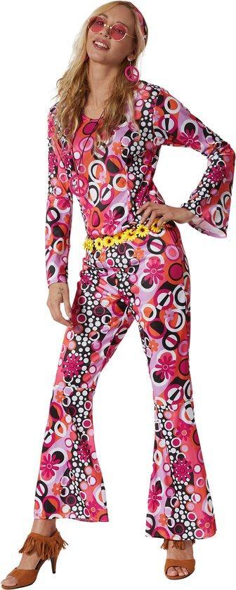 2dekans | Dressforfun dameskostuum hippie flowerpower - XL -, Vêtements | Femmes, Costumes de carnaval & Vêtements de fête, Enlèvement ou Envoi