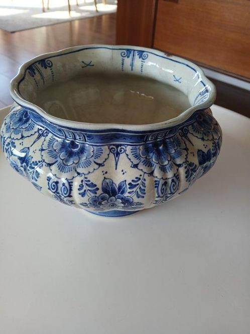 De Porceleyne Fles, Delft - Vaas - Aardewerk -, Antiek en Kunst, Antiek | Glaswerk en Kristal