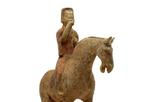 Oud Chinees, Tang-dynastie Terracotta Te paard strijders die