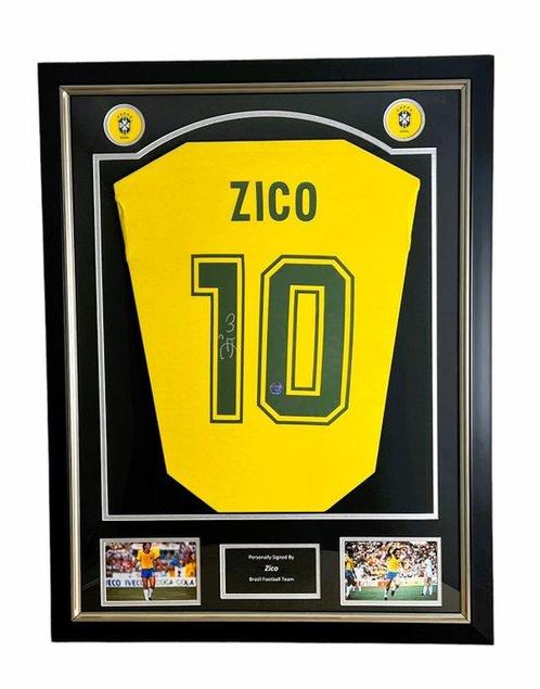Brazil - Coupe du Monde de Football - Zico - Jersey(s), Verzamelen, Overige Verzamelen