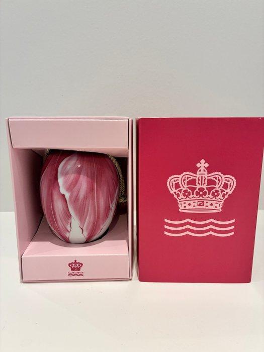 Royal Copenhagen - Figuur - Easter Egg Large Tulip -, Antiquités & Art, Antiquités | Verre & Cristal