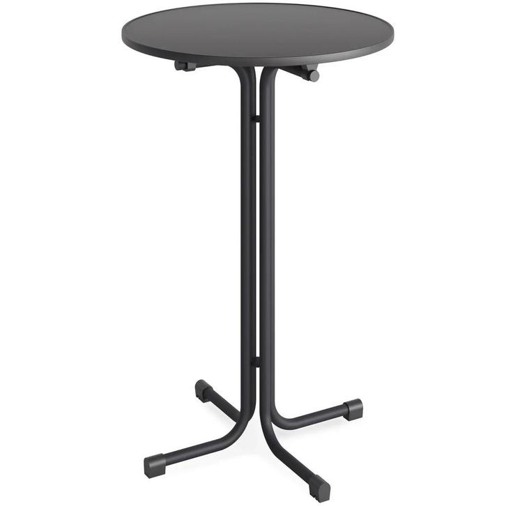 Inklapbare Statafel | BERLIN | Hout/Staal | Antraciet |, Zakelijke goederen, Horeca | Keukenapparatuur, Nieuw in verpakking, Verzenden