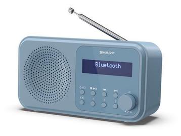 Veiling - Sharp DR-P420 Tokyo Portable DAB FM radio blauw beschikbaar voor biedingen