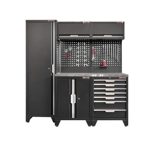Gereedschapskasten set wandlengte 196 cm.metaal omkleed, Doe-het-zelf en Bouw, Werkbanken, Ophalen of Verzenden