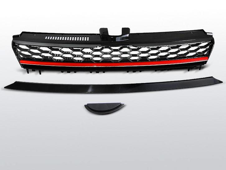 Carnamics Grille | Volkswagen Golf 12-17 3-d (VII 5G1 BQ1 BE, Auto-onderdelen, Carrosserie, Nieuw, Verzenden