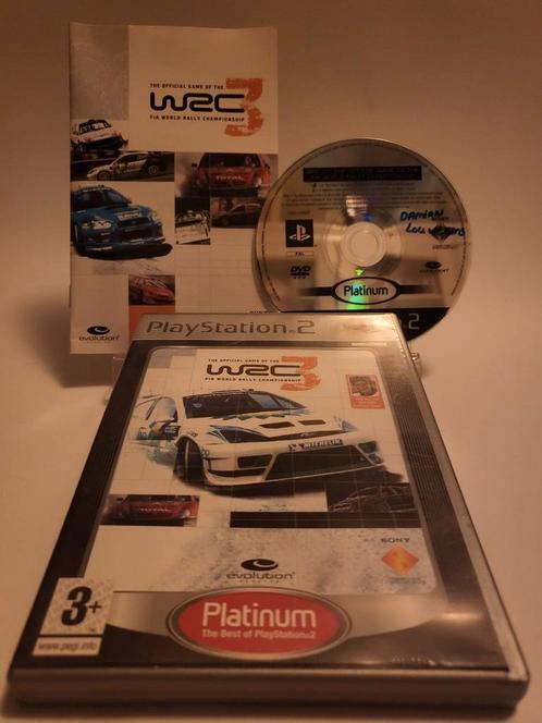 WRC 3 Platinum Edition Playstation 2, Games en Spelcomputers, Games | Sony PlayStation 2, Zo goed als nieuw, Ophalen of Verzenden