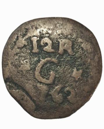 Portugees-India. D. Jose I (1750-1777). 12 Réis 1762. Goa