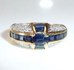 Ring - 18 karaat Geel goud - 0.90ct. tw. Diamant, Nieuw