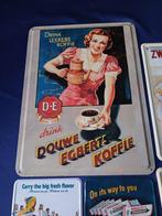 Reclame borden 10x o.a. Droste. - Emaille plaat (10) -