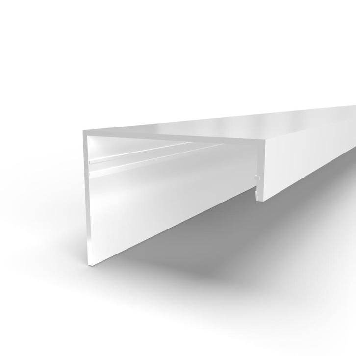 Afdekkap zijkant lichtstraat-1000 mm-Wit gelijkend RAL 9010, Doe-het-zelf en Bouw, Dakpannen en Dakbedekking, Nieuw, Verzenden