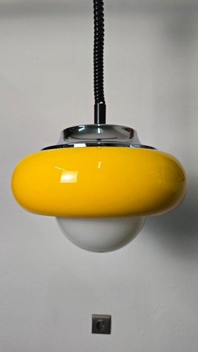 Guzzini - Harvey Guzzini - Plafondlamp - Jadran - Opaline, Antiek en Kunst, Antiek | Verlichting