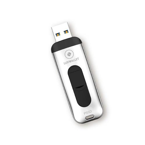 LUXWALLET SSD1 - Flash Drive 256GB - 300 MB/s - USB 3.1/3.0, Informatique & Logiciels, Clés USB, Envoi