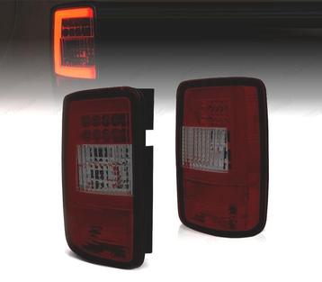 FEUX ARRIÈRE VOLKSWAGEN VW CADDY 04-15 LED ROUGE FUMÉ, Verzenden