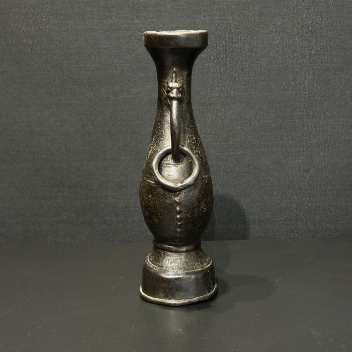 Vaas - Brons - China - Ming Dynastie (1368-1644) - Vroeg, Antiek en Kunst, Antiek | Overige Antiek