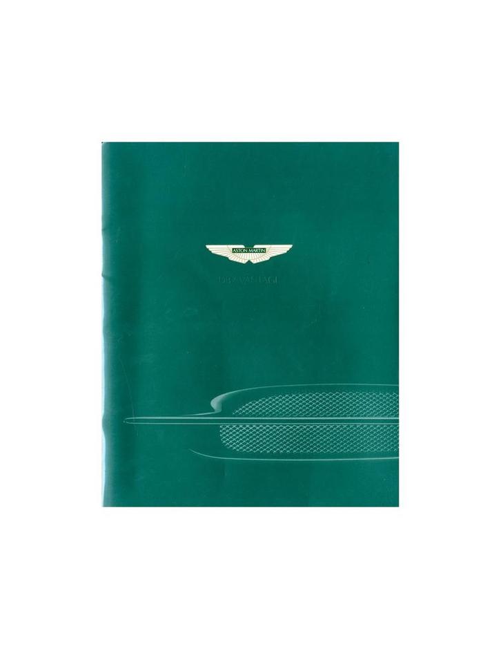 2002 ASTON MARTIN DB7 VANTAGE BROCHURE ENGELS, Livres, Autos | Brochures & Magazines