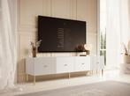 Meubella TV-Meubel Vermont wit 180 cm, Nieuw, 150 tot 200 cm, Overige materialen, 25 tot 50 cm
