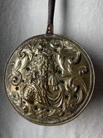 Draagbaar fornuis - koper en hout en ijzer - Antieke