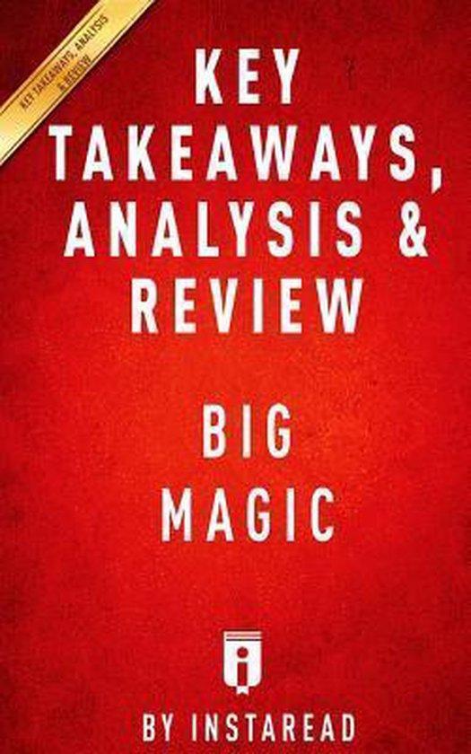 Summary of Big Magic 9781517784829 Instaread, Livres, Langue | Anglais, Envoi