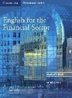 English for the Financial Sector. Students Book, Livres, Verzenden
