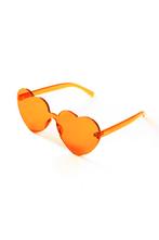 Hartjes Zonnebril Oranje Groot Oranjekleurige Glazen Grote Z, Handtassen en Accessoires, Zonnebrillen en Brillen | Dames, Ophalen of Verzenden