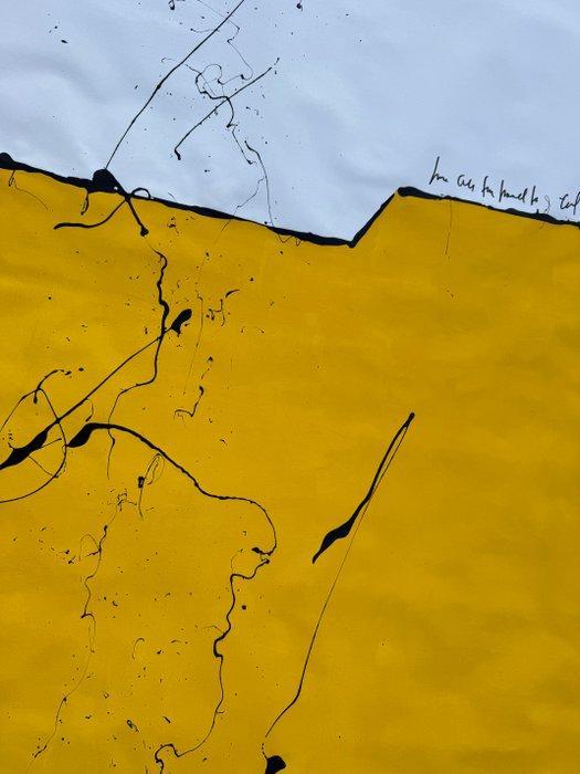 Laura Pinchete - Rayo en dualidad amarilla XXXL, Antiek en Kunst, Kunst | Designobjecten