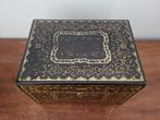 Boîte - Boite a thé Canton - Bois, Étain, Antiquités & Art