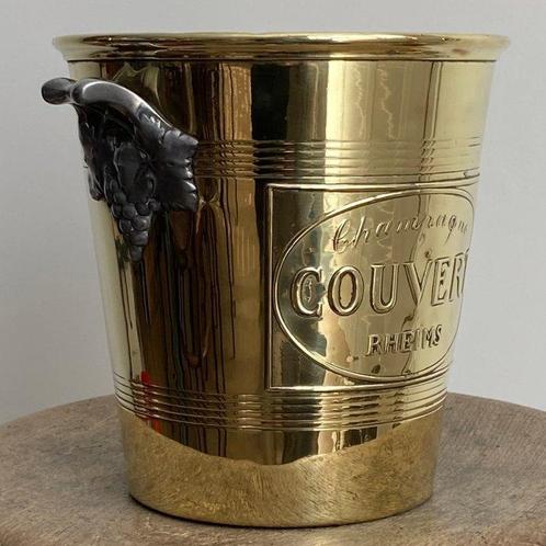 COUVERT / ARGIT - Rafraîchisseur à champagne - Laiton/Étain, Antiek en Kunst, Kunst | Designobjecten