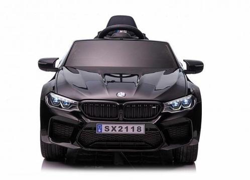 BMW M5, Leder zitje, Rubberen banden, Kinder Accu Auto!, Kinderen en Baby's, Speelgoed | Buiten | Accuvoertuigen, Ophalen of Verzenden