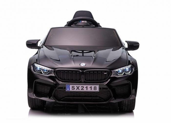 BMW M5, Leder zitje, Rubberen banden, Kinder Accu Auto!, Kinderen en Baby's, Speelgoed | Buiten | Accuvoertuigen, Ophalen of Verzenden